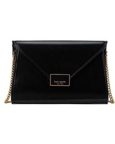 Kate Spade Kate Anna Clutch Ld31 - Black