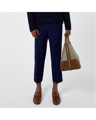 Gucci Loose Pnt Sn34 - Blue