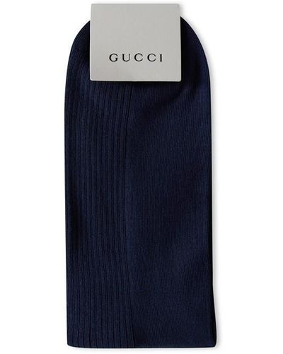 Gucci Logo Sock Sn42 - Blue