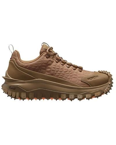 MONCLER X ROC NATION Trailgrip Trainers - Brown