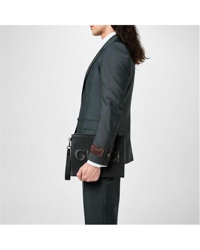 Gucci Handbag With Logo, - Black