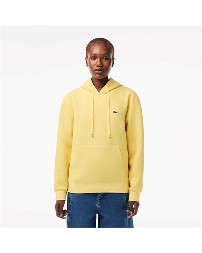 Lacoste Pique Oth Hoodie - Yellow