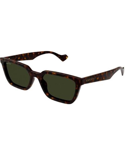 Gucci Gg1539S Linea Lettering Sunglasses - Black