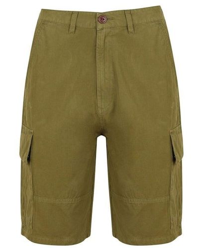 Barbour Essential Ripstop Cargo Shorts - Green