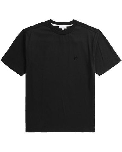 Norse Projects Norse N Logo Tee Sn42 - Black