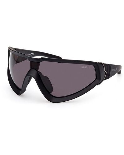 Moncler Wrapid Shield Sunglasses - Blue