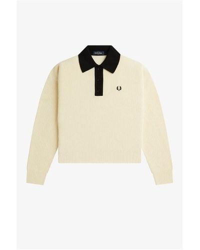 Fred Perry Fred Knit Shirt Ld34 - White