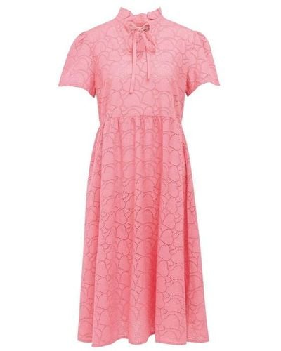 Barbour Palmetto Midi Dress - Pink