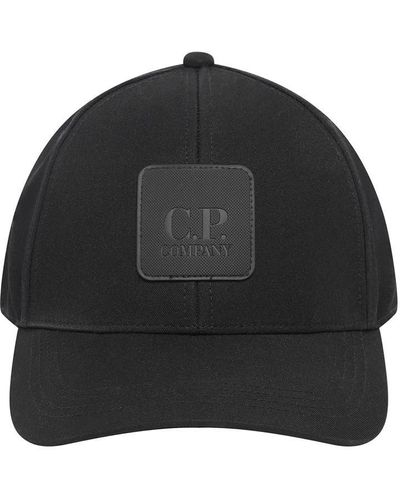CP COMPANY METROPOLIS Rb Baseball Cap - Black