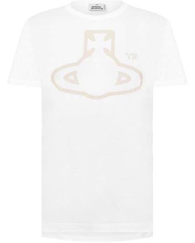 Vivienne Westwood Classic Orb T-shirt - White
