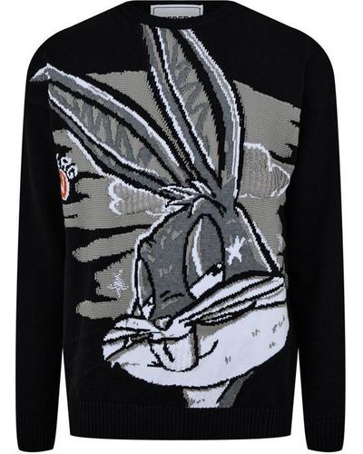 Iceberg Cartoon Knit Sn42 - Black