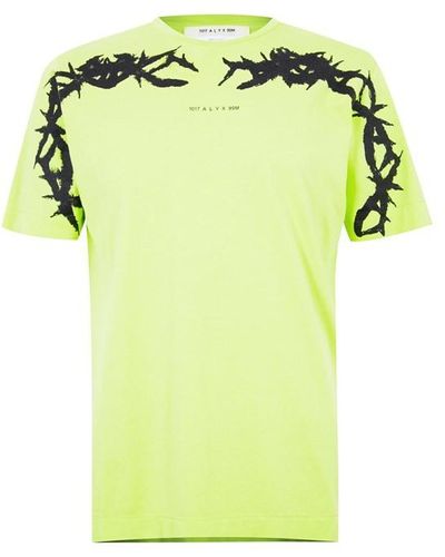 1017 ALYX 9SM Graphic Washed Out T-shirt - Green