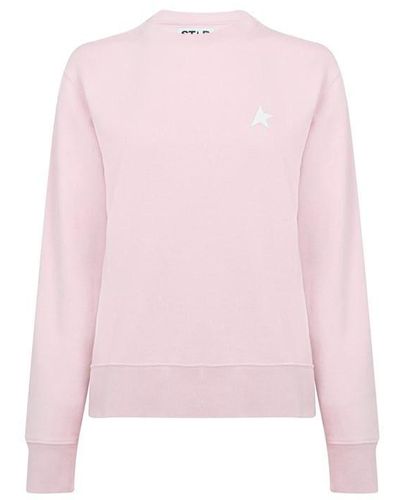 Golden Goose Star Crew Sweatshirt - Pink