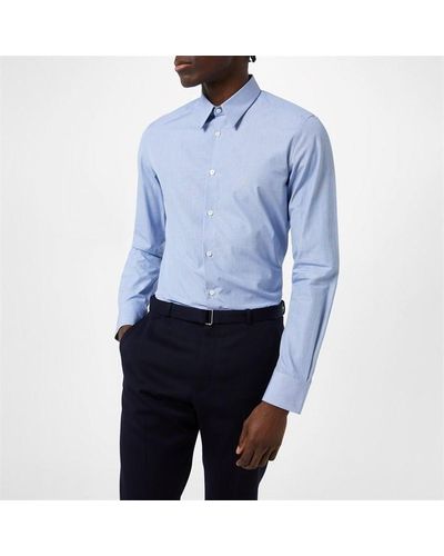 Lanvin Slim Fit Shirt - Blue