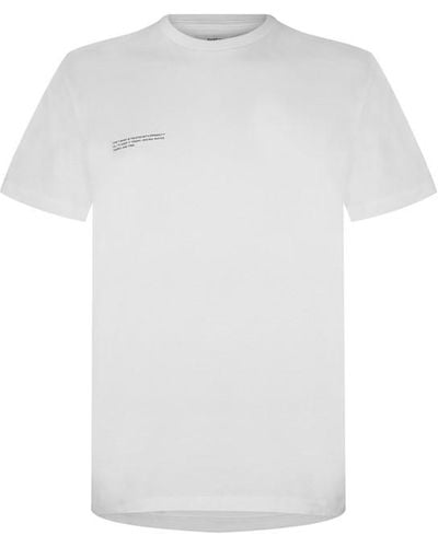 PANGAIA Organic Cotton T-shirt With Pprmint Tm - White