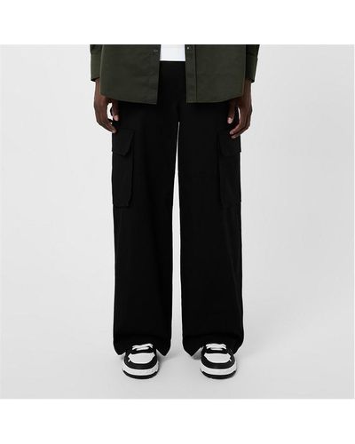 Valentino Cargo Trousers - Black
