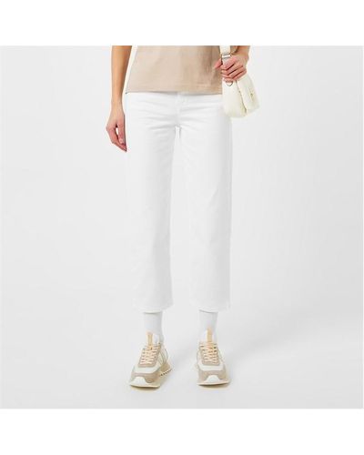 Moncler Trousers Ld42 - White