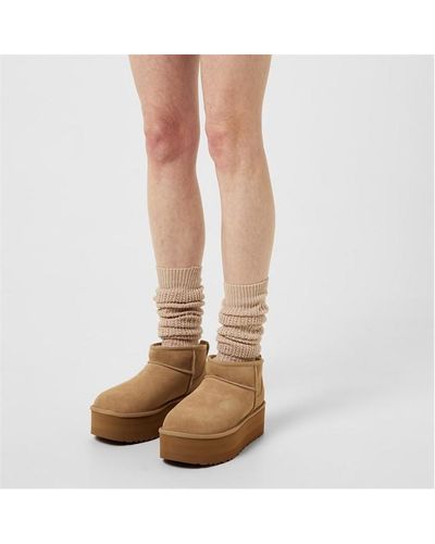 UGG Ultra Mini Platform Boots - Brown
