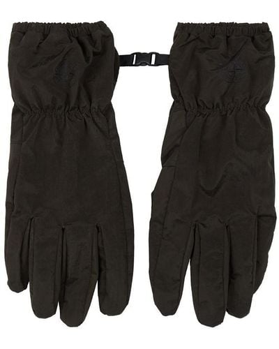 Stone Island Nylon Metal Gloves - Black