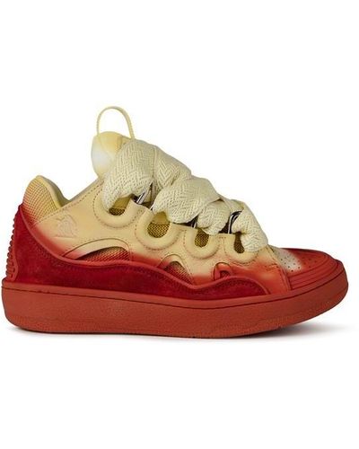 Lanvin Curb Trainer - Red