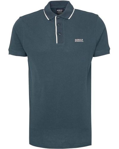 Barbour Moor Polo Shirt - Blue