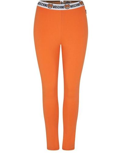 Moschino U-bear Leggings - Orange