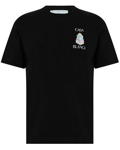 Casablancabrand Objects En Vrac T-shirt - Black