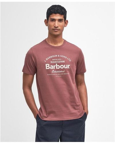 Barbour Brairton T-shirt - Red