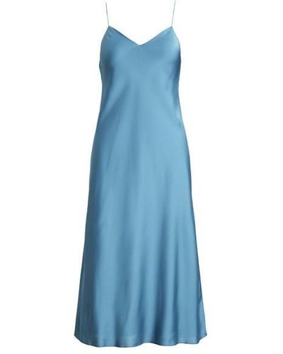 Lauren by Ralph Lauren Nokithe Midi Dress - Blue