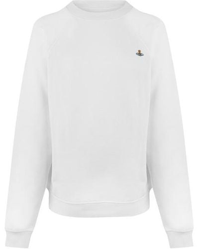 Vivienne Westwood Orb Logo Sweatshirt - White