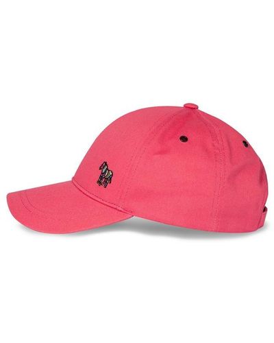 PS by Paul Smith Zebra Baseball Cap - Pink