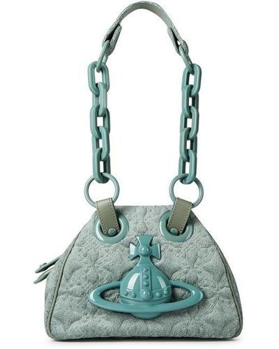 Vivienne Westwood Archive Chain Handbag - Green