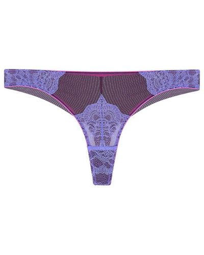 Dora Larsen Savannah Thongs - Purple