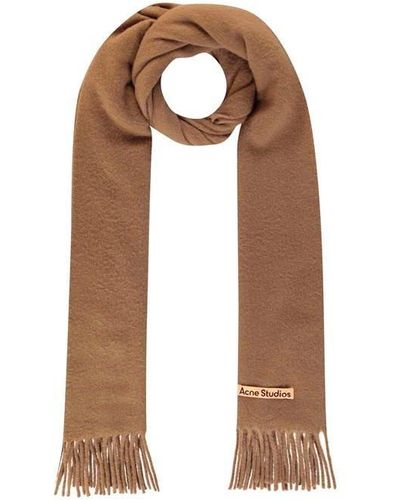 Acne Studios Canada Scarf - Brown