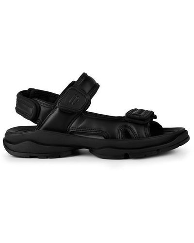 Balenciaga Bal Tourist Sandal Ld42 - Black