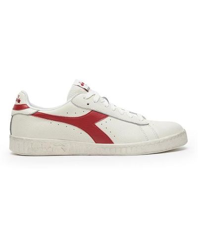 Diadora Game Low Waxed Trainers - Pink