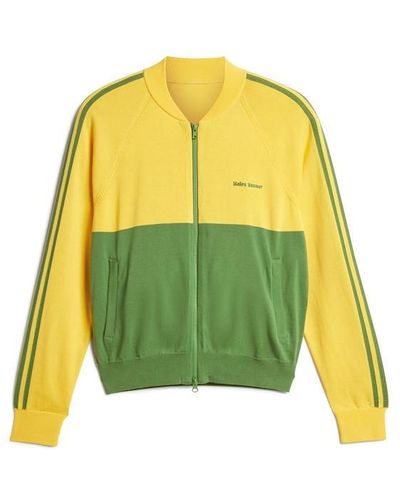 adidas Originals By Wales Bonner New Knit Track Top - Yellow