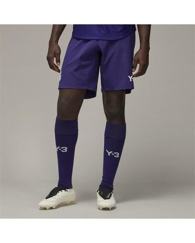 Y-3 X Real Madrid Fourth Kit Shorts 2023 2024 - Blue