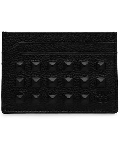 HUGO Stud Crd Case Sn41 - Black