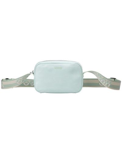 HUGO Bel Crossbody Nylon Bag - White
