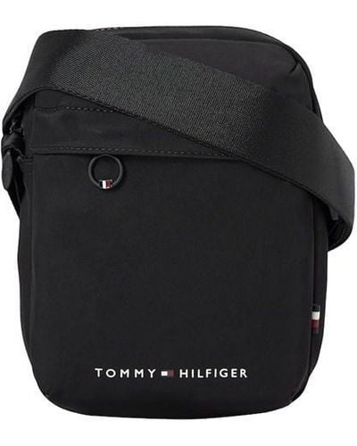 Tommy Hilfiger Skyline Mini Reporter Bag - Black