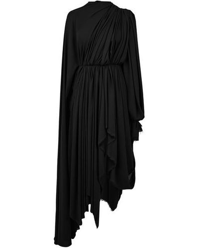 Balenciaga Bal All In Dress Ld41 - Black