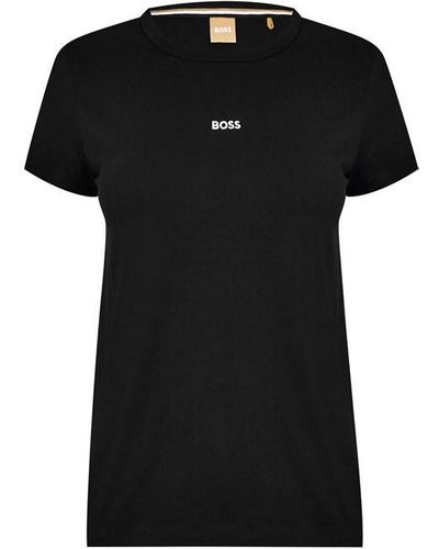 BOSS Eventsa T Shirt - Black