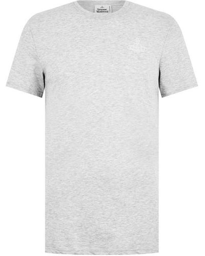 Vivienne Westwood Viv squiggle Logo T Sn05 - Grey