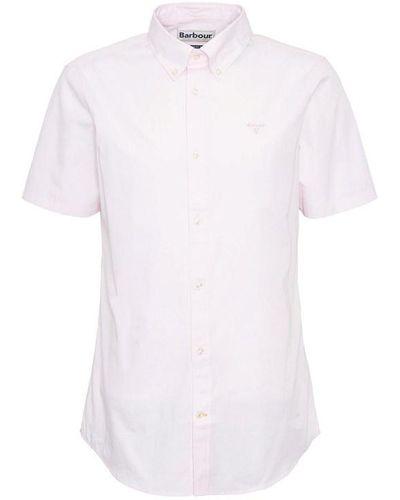 Barbour Crest Poplin Tailored Shirt - White