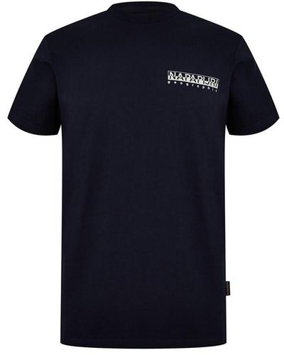 Napapijri Napa Graphic Tee Sn00 - Blue