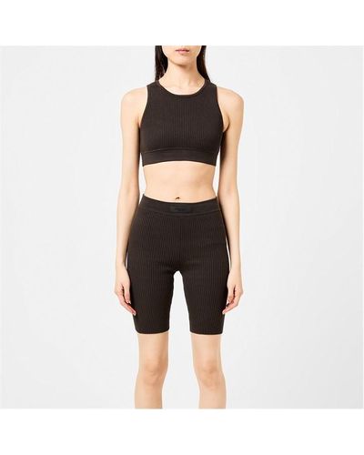 Fear Of God Cropped Tank Top - Black