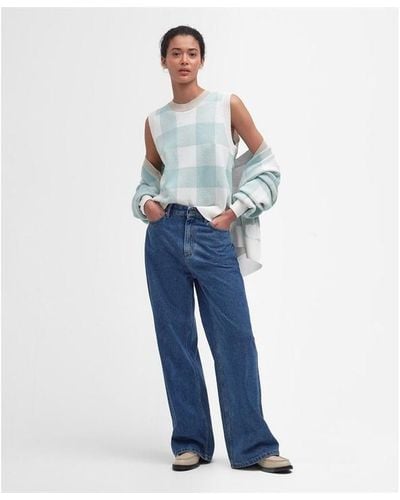 Barbour Maisie Wide-leg Jeans - Blue