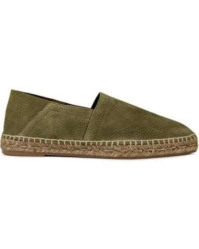 Tom Ford Tf Suede Espadrille Sn42 - Green