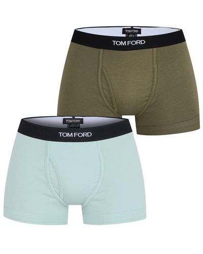 Tom Ford Boxer Briefs 2-pack - Green